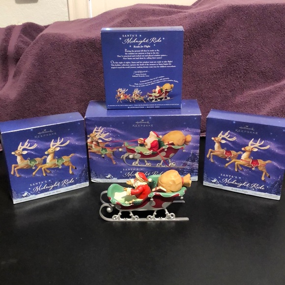 Hallmark Tabletop Complete Santa’s Midnight Ride - Picture 1 of 3